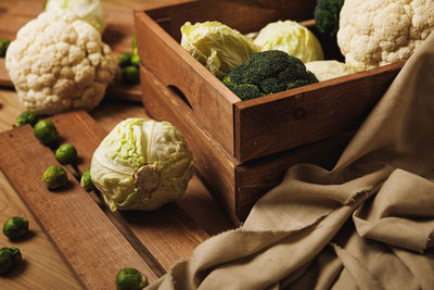 Close-up of food on table