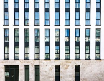 Full frame shot of modern building