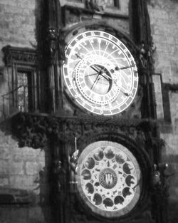 Clock in old clock