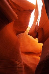 Rock formations in desert