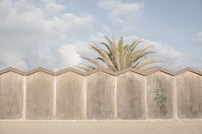 Exterior of built structure against sky