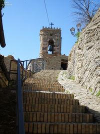 View of historical building against clear sky