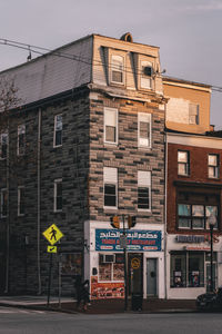 Building against sky in city