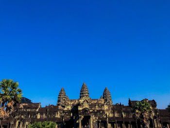 Historic building against blue sky