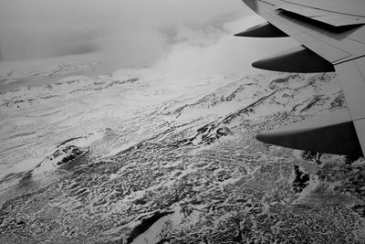 Aerial view of mountains