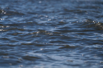 Full frame shot of rippled water