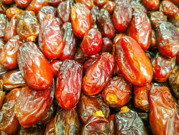 Full frame shot of fruits in market