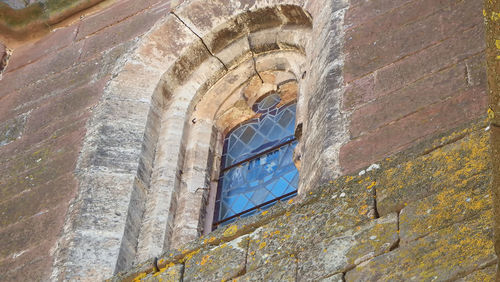 Low angle view of old building