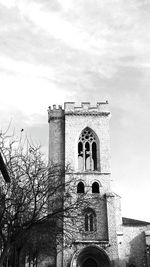 Low angle view of cathedral against sky