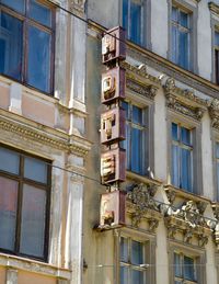 Low angle view of old building