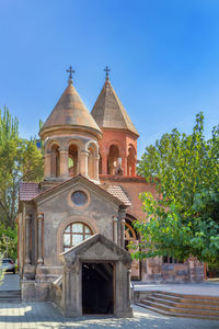 Zoravor surp astvatsatsin church is the oldest surviving church in yerevan, armenia