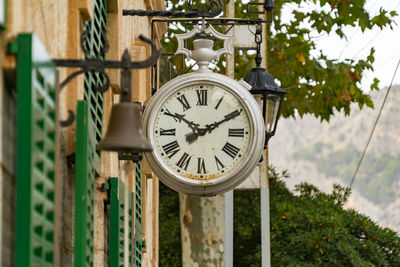 Close-up of clock