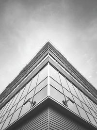 Low angle view of building against sky