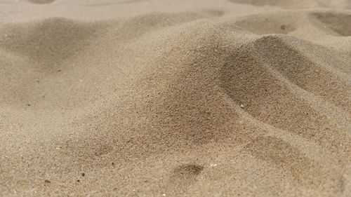 Full frame shot of sand