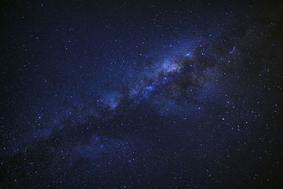 Low angle view of stars in sky