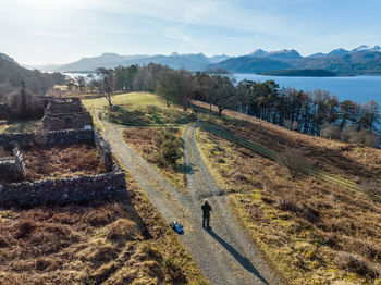 Track to loch maree