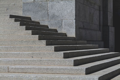 Low angle view of staircase