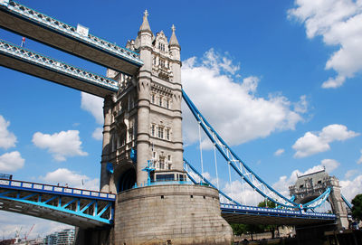 Low angle view of bridge