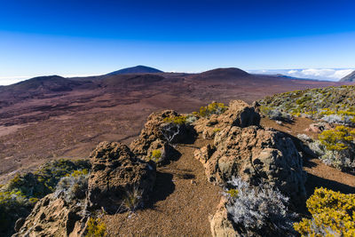 Plaine des sables, piton de la fournaise at reunion island