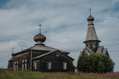 View of church