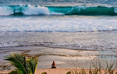 Scenic view of sea