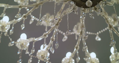 Close-up of chandelier