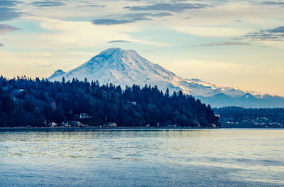 Mount rainier scene.