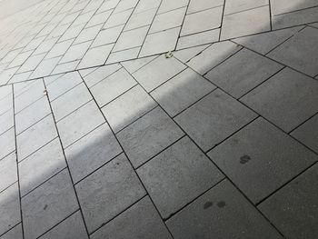 Full frame shot of paving stone