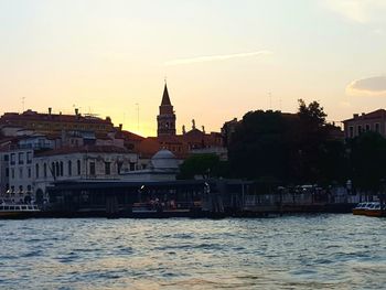 River with buildings in background