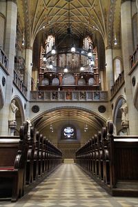 Interior of cathedral