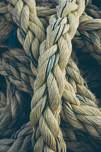 Full frame shot of rope