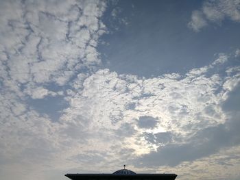 Low angle view of clouds in sky