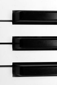 Full frame shot of piano