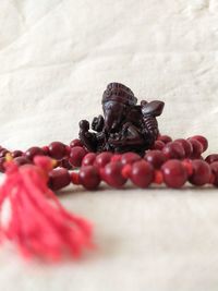Close-up of fruits on table