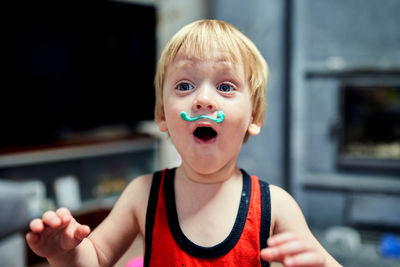 Portrait of boy