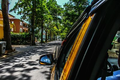 Car on street