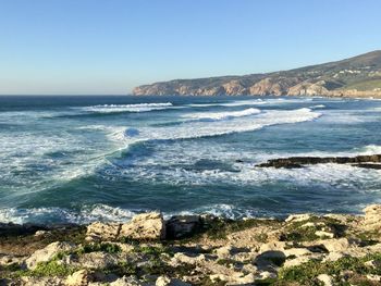 Wild beach in portugal