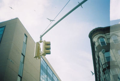 Low angle view of building against sky