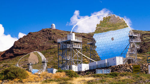 Panoramic view of buildings against sky