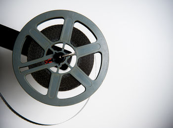 Close-up of film reel