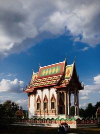 Traditional building against sky