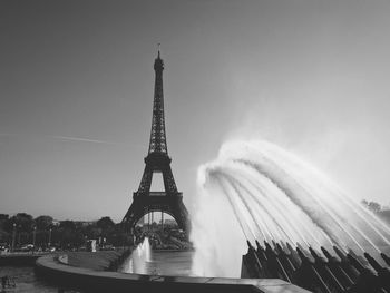 Fountain in paris