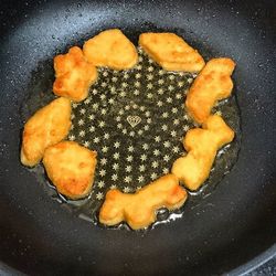 Close-up of preparing food