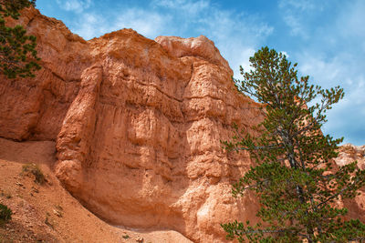 Rock formations in a desert