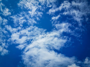 Low angle view of sky