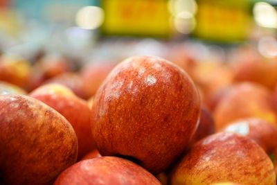 Close-up of fruits for sale at market stall