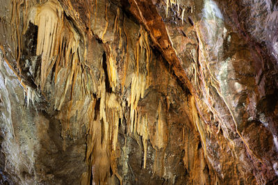 Full frame shot of rock formation