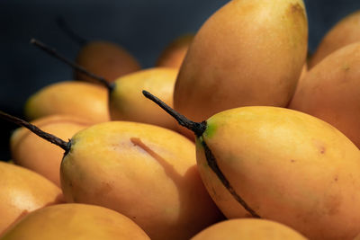 Close-up of apples for sale