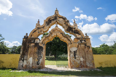 Yaxcopoil. traveling around yucatan peninsula in mexico