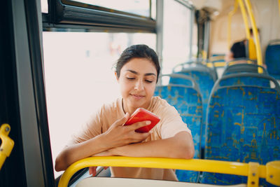 Young man using mobile phone